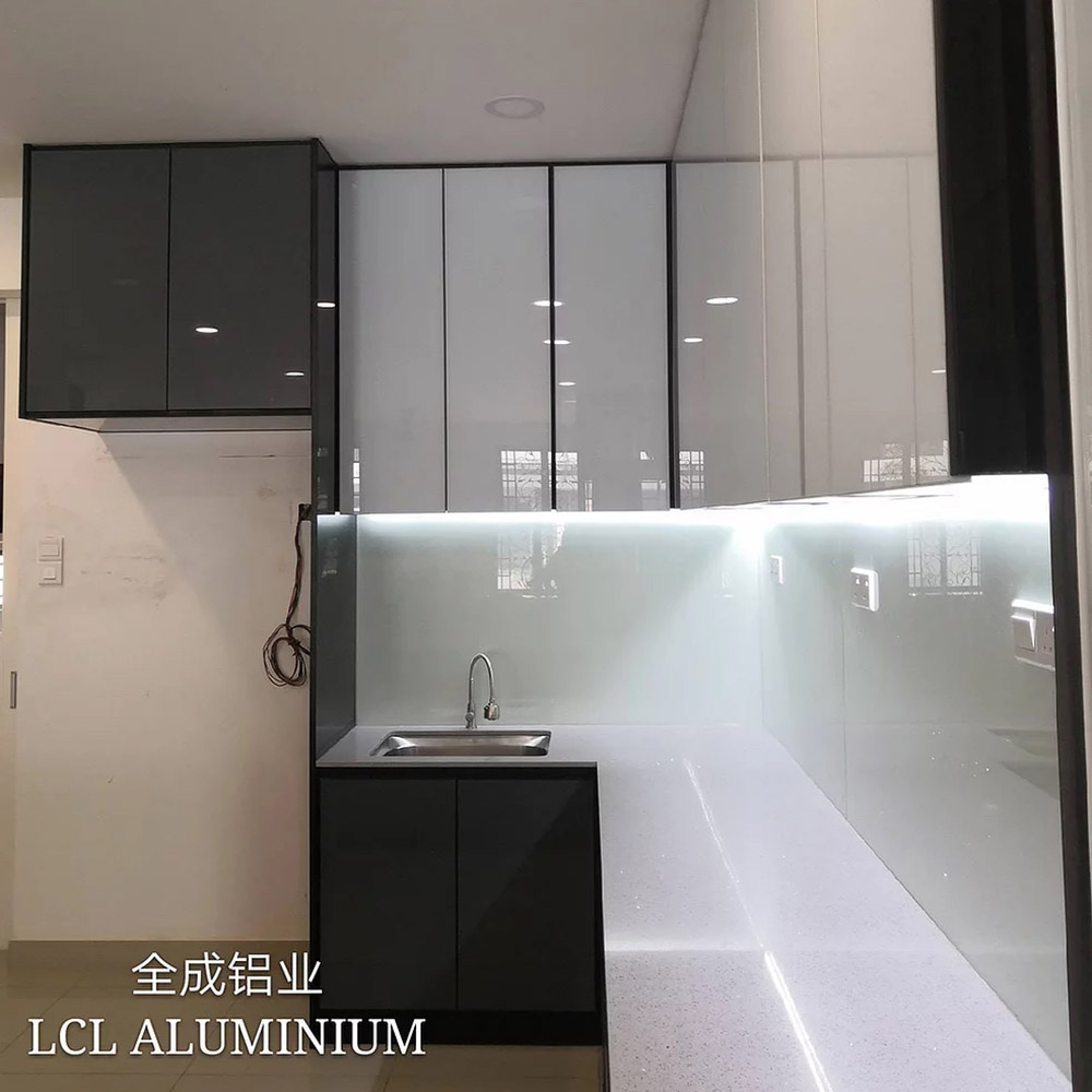 Aluminium Kitchen Top Cabinet   LCL Aluminium Sdn Bhd